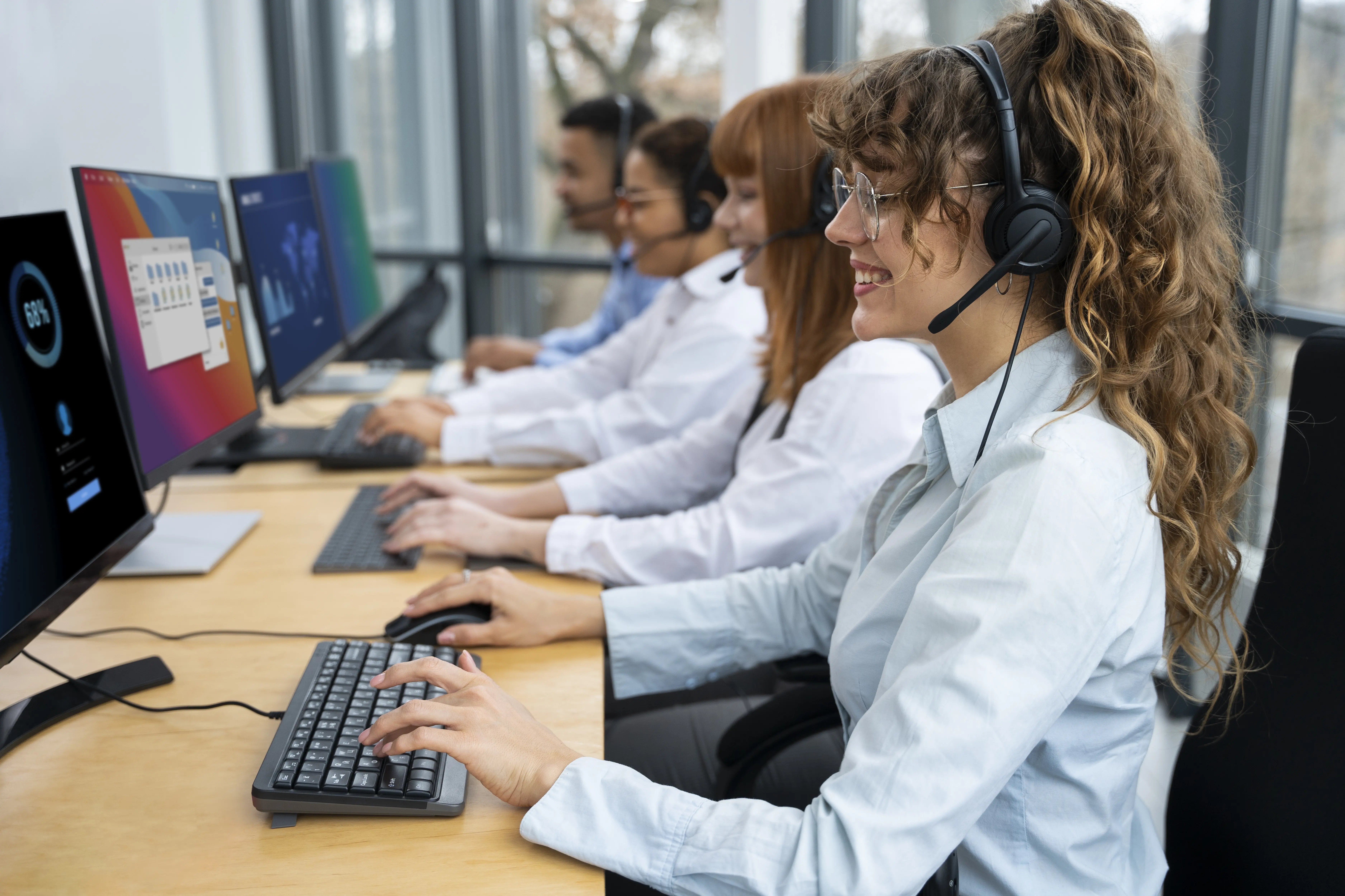 personas-que-trabajan-en-el-centro-de-llamadas